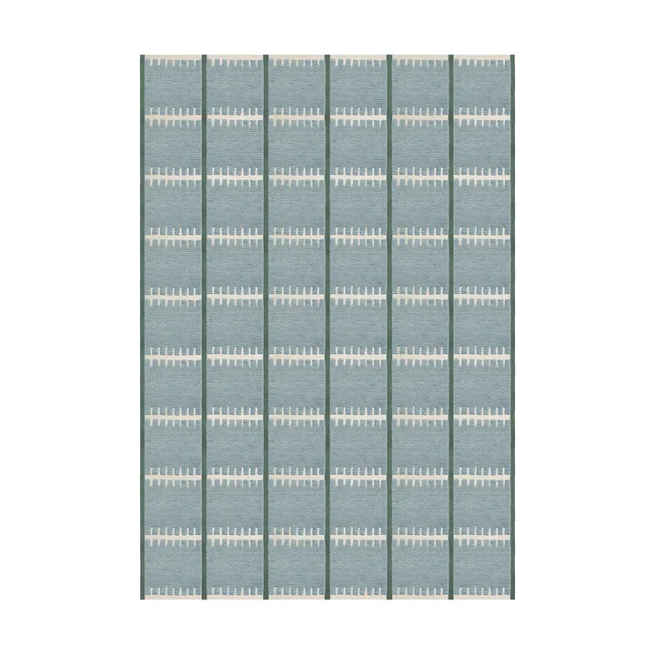 Tapis en laine Lilly - Blue, 200x300 cm - Layered