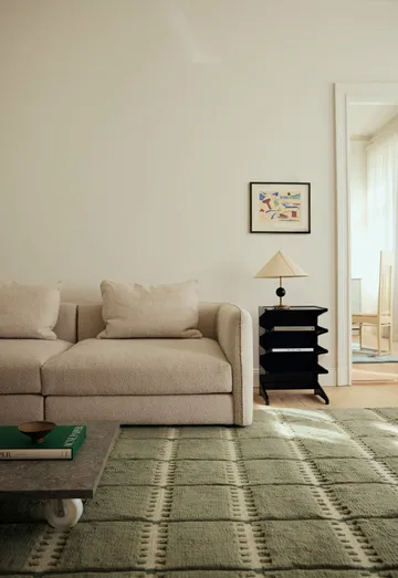 Tapis en laine Lilly - Green, 180x270 cm - Layered