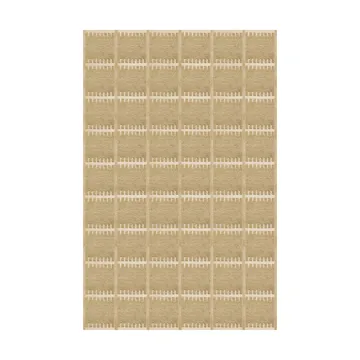 Tapis en laine Lilly - Mustard, 300x400 cm - Layered