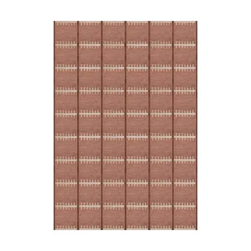 Tapis en laine Lilly - Rust, 180x270 cm - Layered
