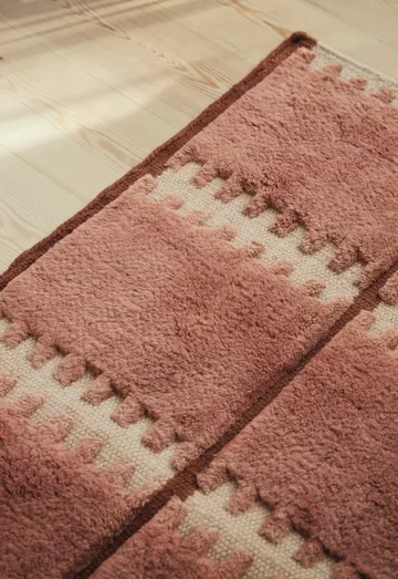 Tapis en laine Lilly - Rust, 200x300 cm - Layered