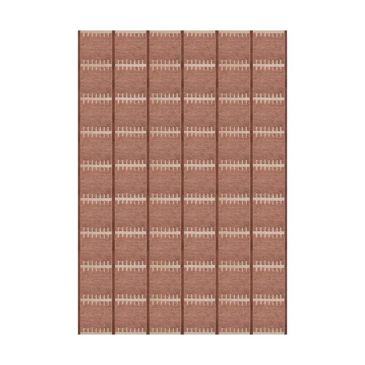 Tapis en laine Lilly - Rust, 300x400 cm - Layered