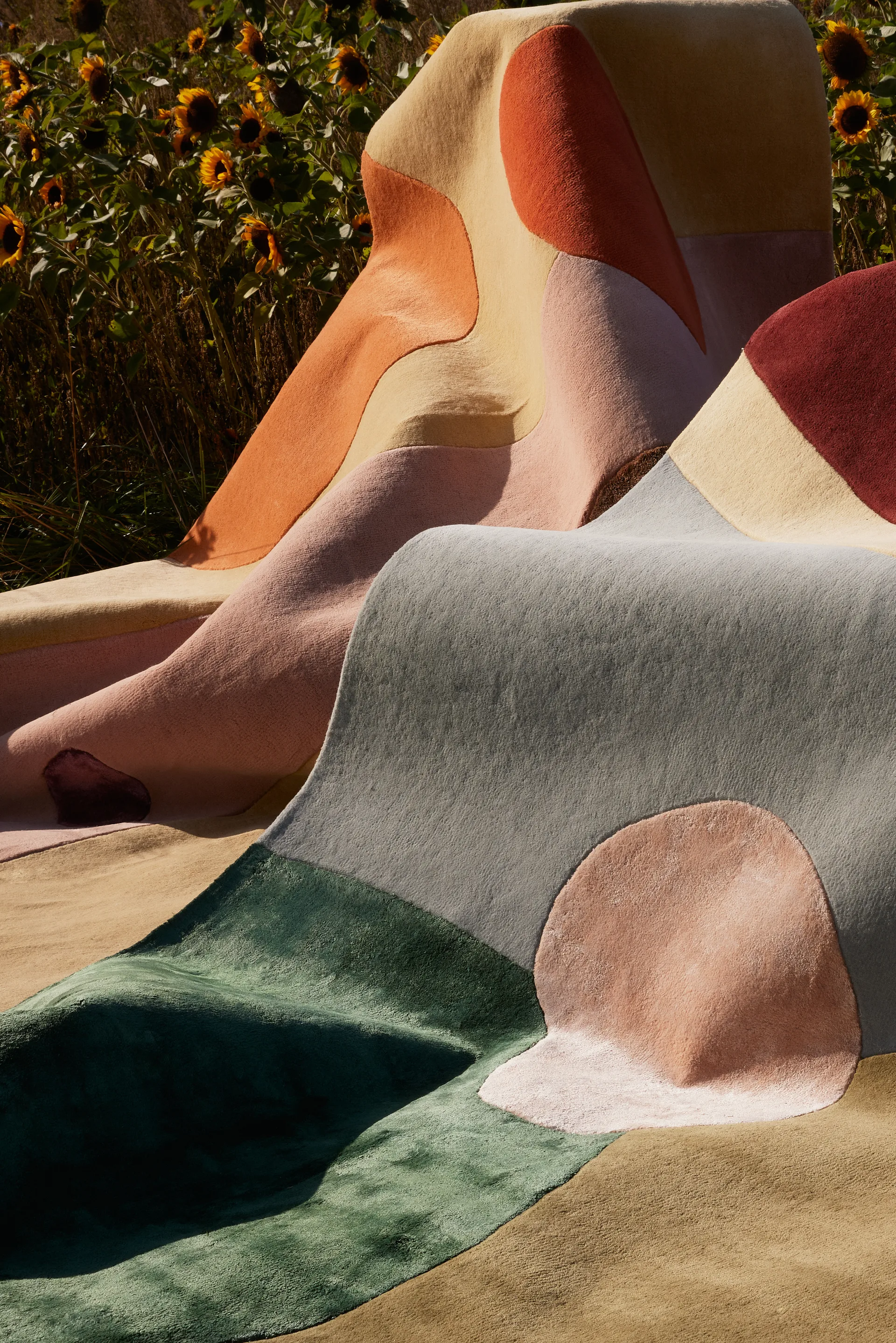 Tapis en laine Magical Garden, 140x200 cm Layered