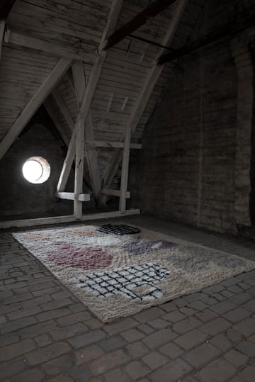Tapis en laine Picnic - Beige, 250x350 cm - Layered