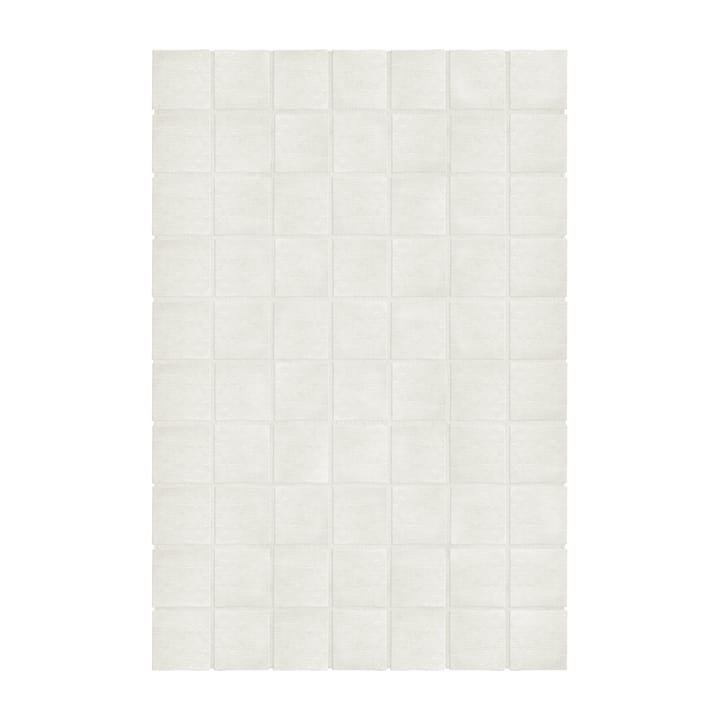 Tapis en laine Piet Checked - Bone White 180x270 cm - Layered