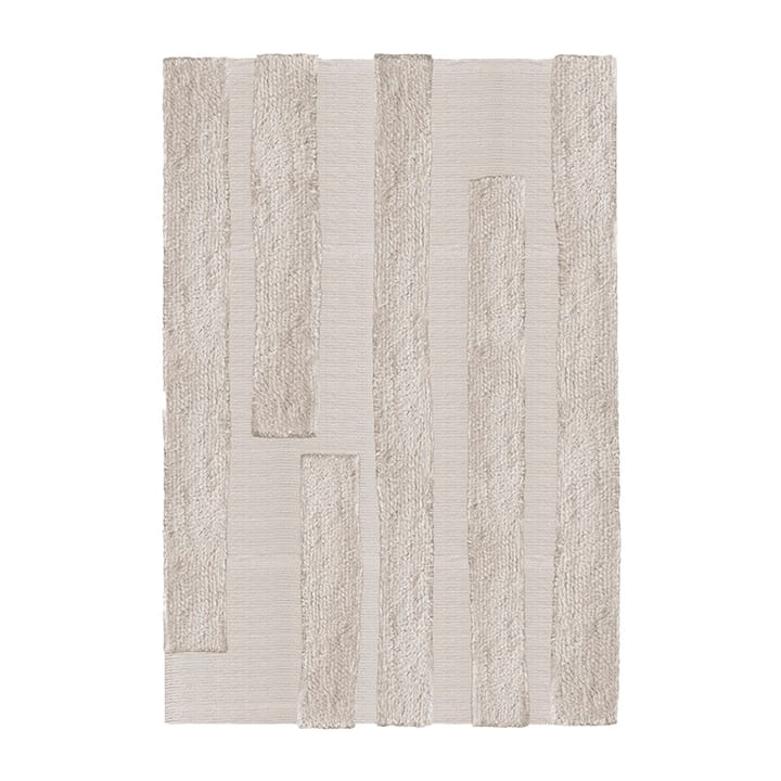 Tapis en laine Punja Bricks - Sand Melange, 160x230 cm - Layered