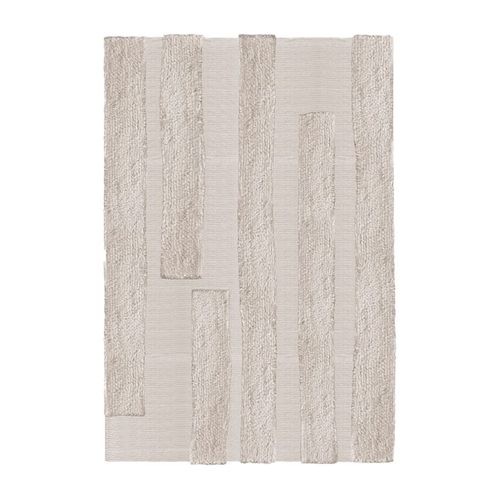 Tapis en laine Punja Bricks - Sand Melange, 180x270 cm - Layered