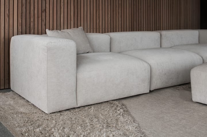 Tapis en laine Punja plasma 180x270 cm, Sable melange Layered