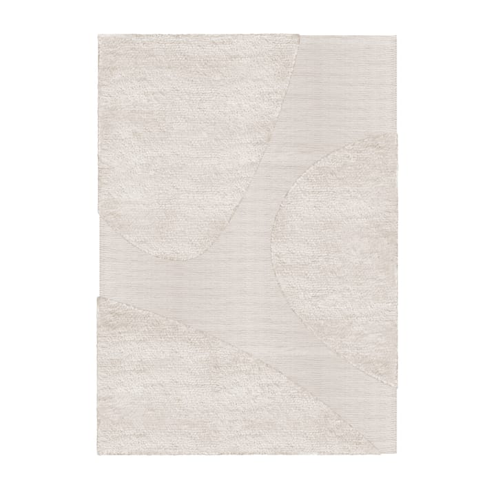 Tapis en laine Punja plasma 250x350 cm - Off White - Layered