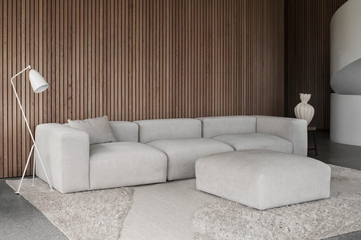 Tapis en laine Punja plasma 250x350 cm, Off White Layered
