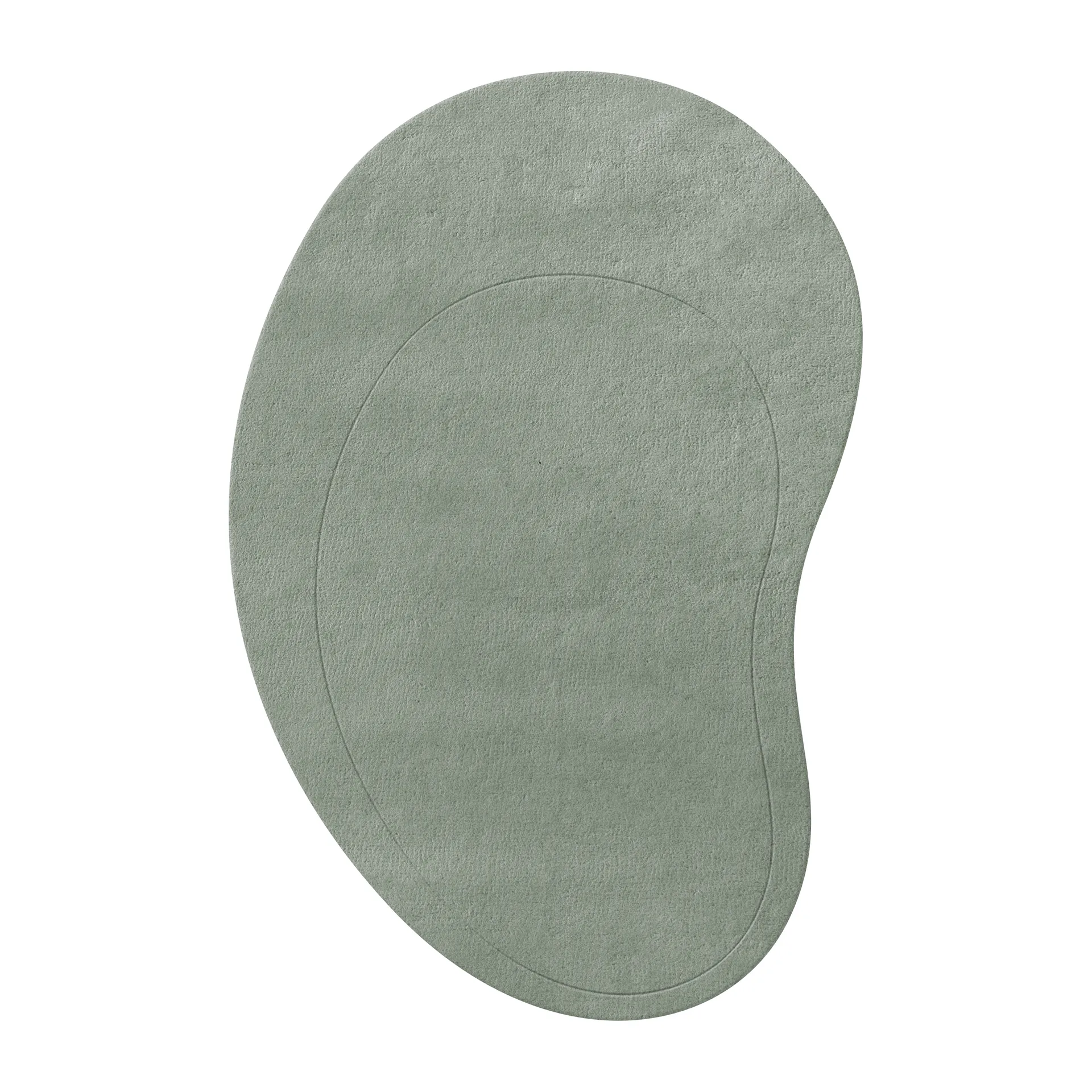 Tapis en laine Residue, Sage, 265x400 cm Layered