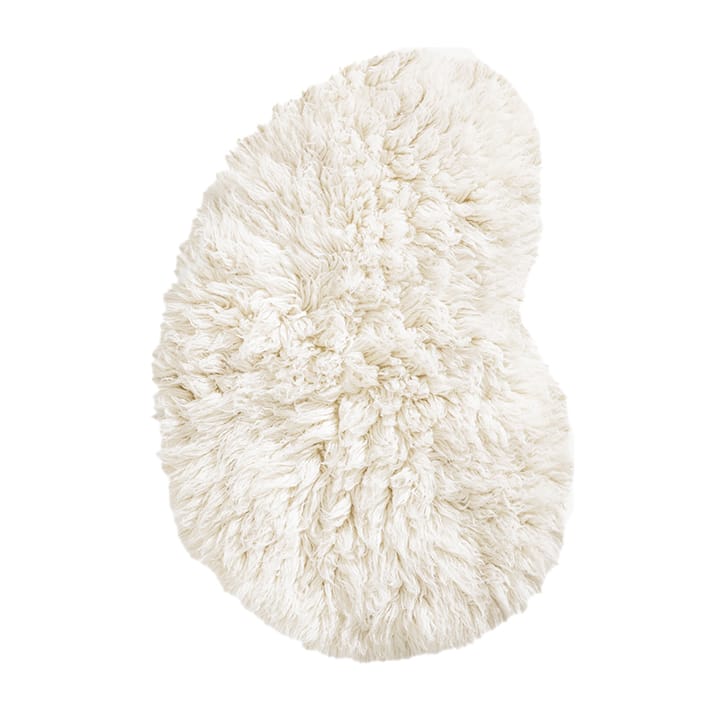 Tapis en laine Residue Shaggy - Bone White, 180x270 cm - Layered