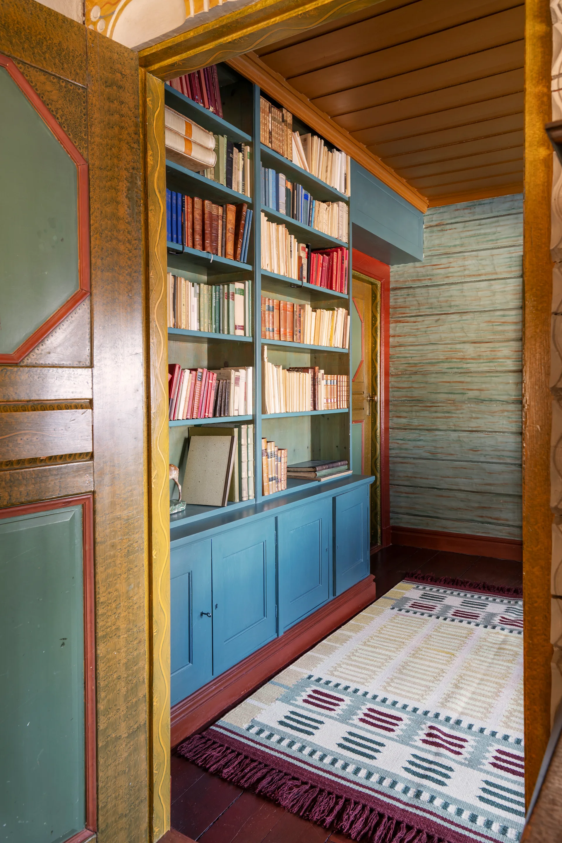 Tapis en laine Röllakan Hilma, Primrose, 140x200 cm Layered