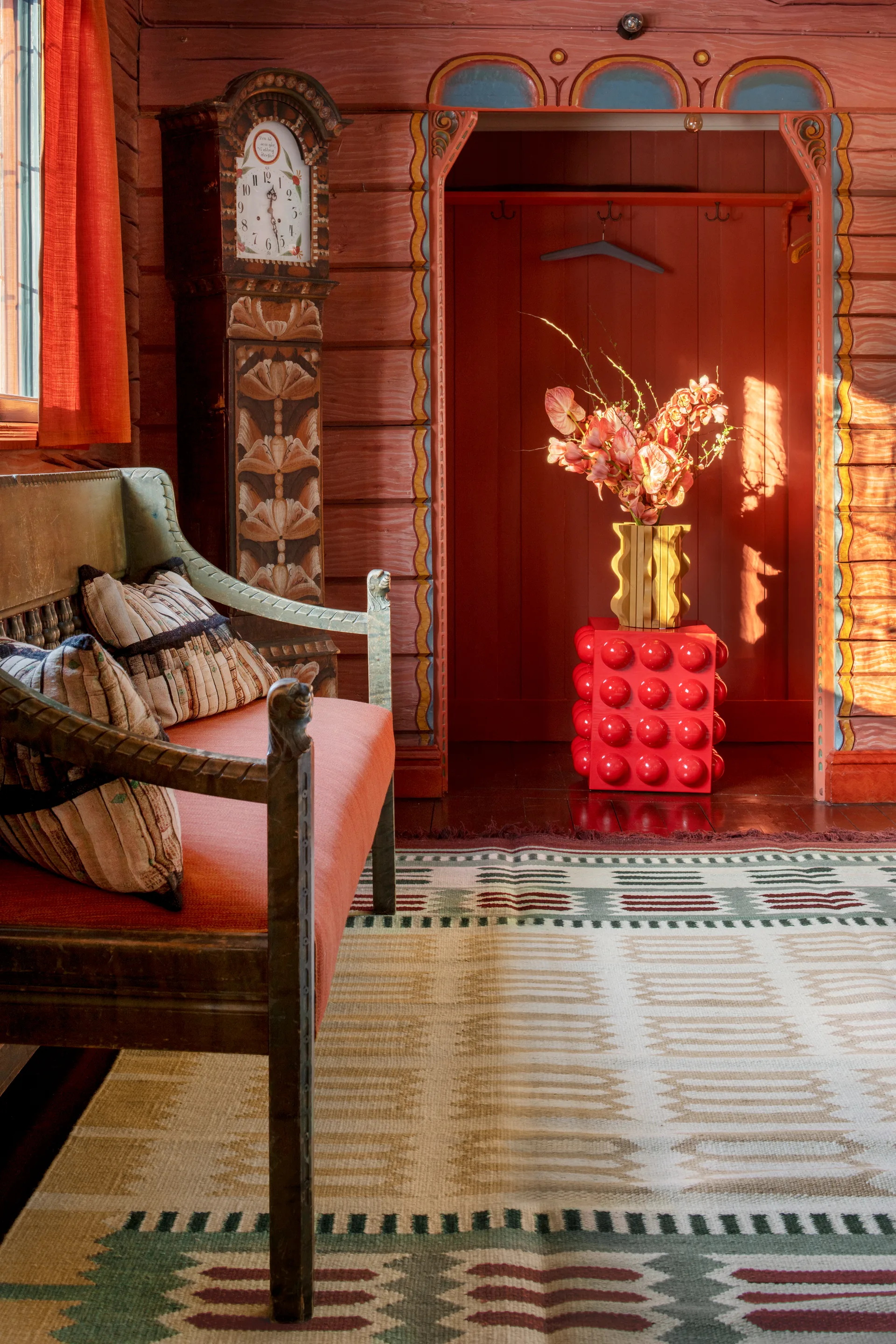 Tapis en laine Röllakan Hilma, Primrose, 180x270 cm Layered