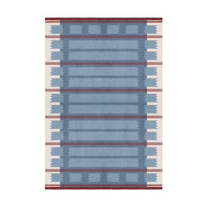 Tapis en laine Röllakan Iris - Petrol, 180x270 cm - Layered