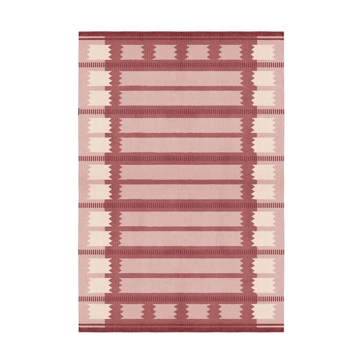 Tapis en laine Röllakan Iris - Rasberry, 180x270 cm - Layered