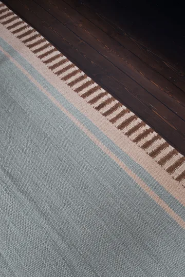 Tapis en laine Röllakan Solid - Sky blue, 250x350 cm - Layered