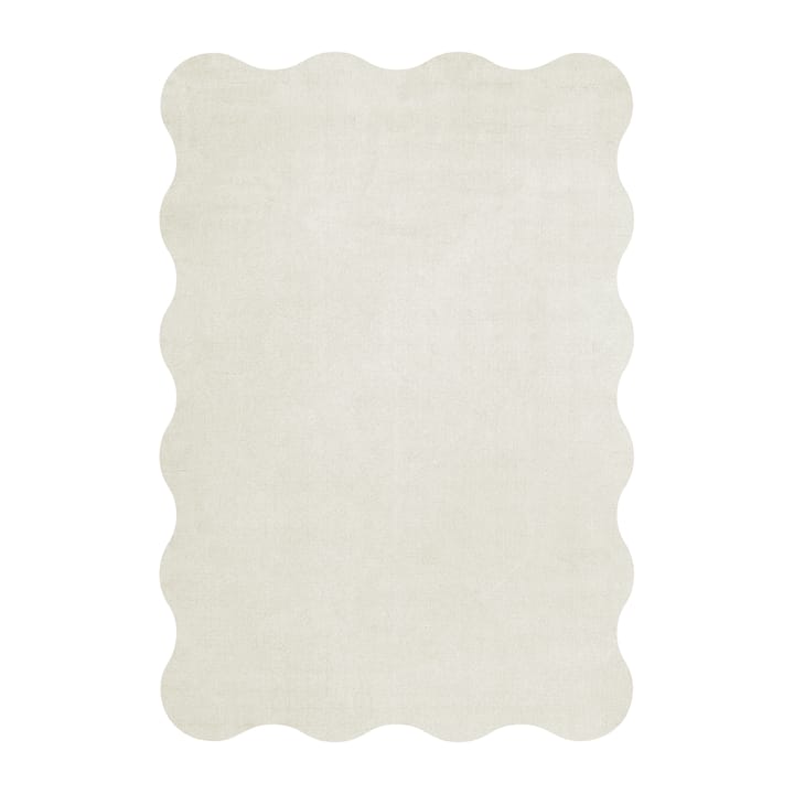 Tapis en laine Scallop 160x230 cm - Bone white - Layered