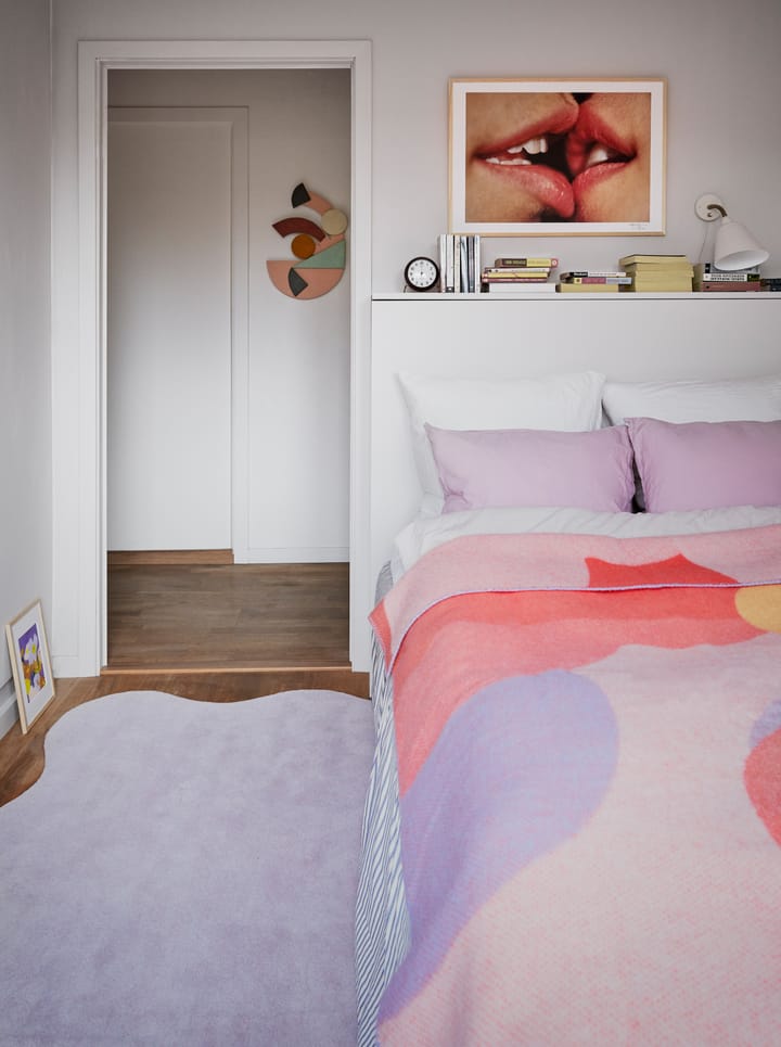 Tapis en laine Scallop 160x230 cm, Pink lavender Layered