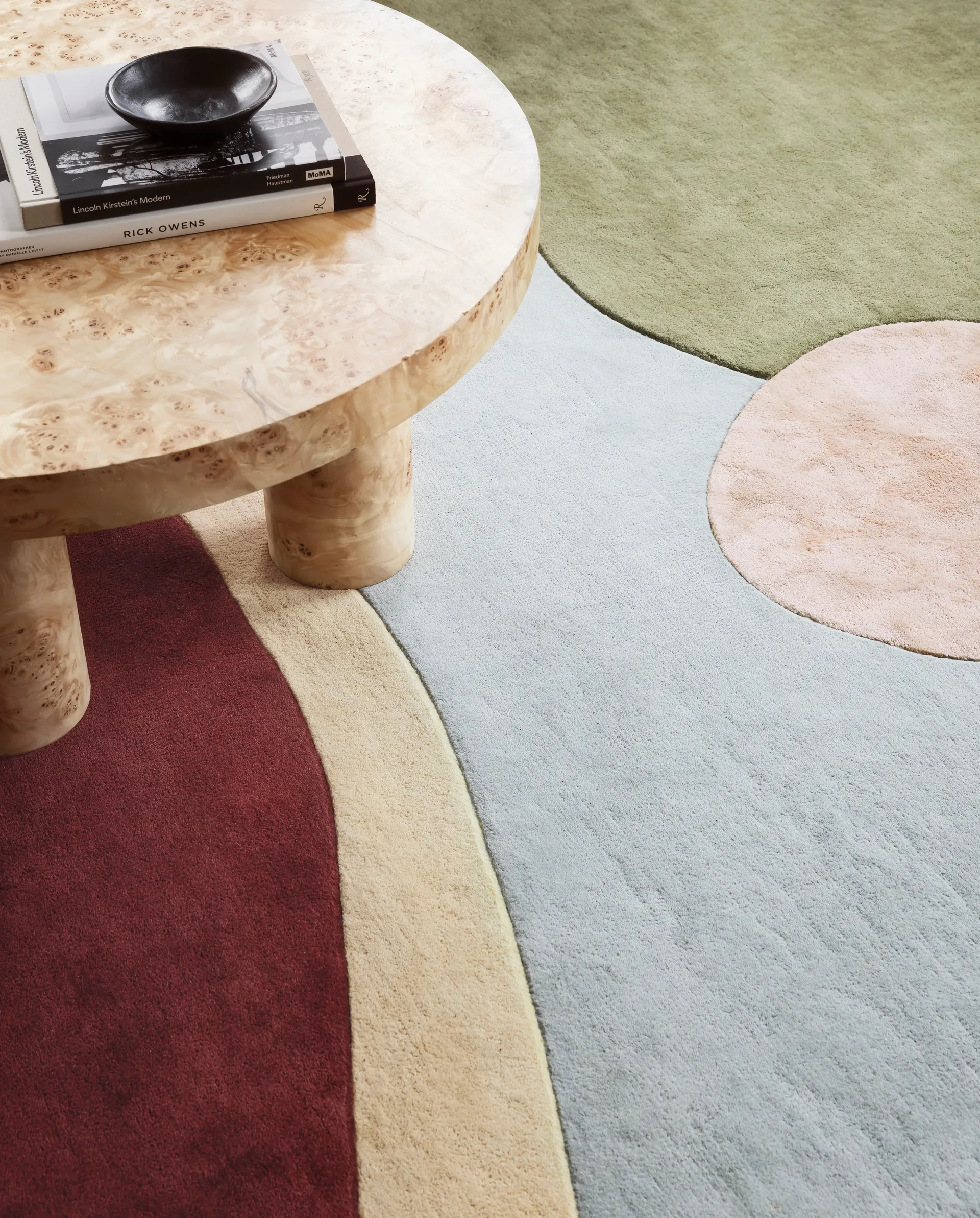 Tapis en laine Sleeping Flower, 200x300 cm Layered