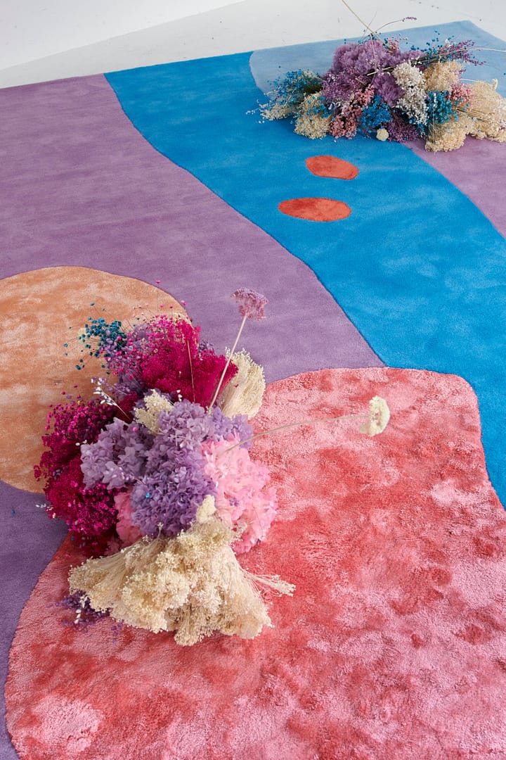 Tapis en laine Sleeping Flower, 250x350 cm Layered