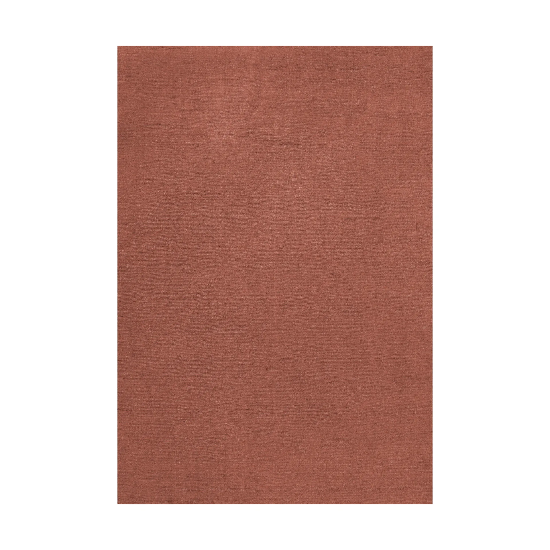 Tapis en laine Solid Wool, Ocre rouge, 200x300 cm Layered