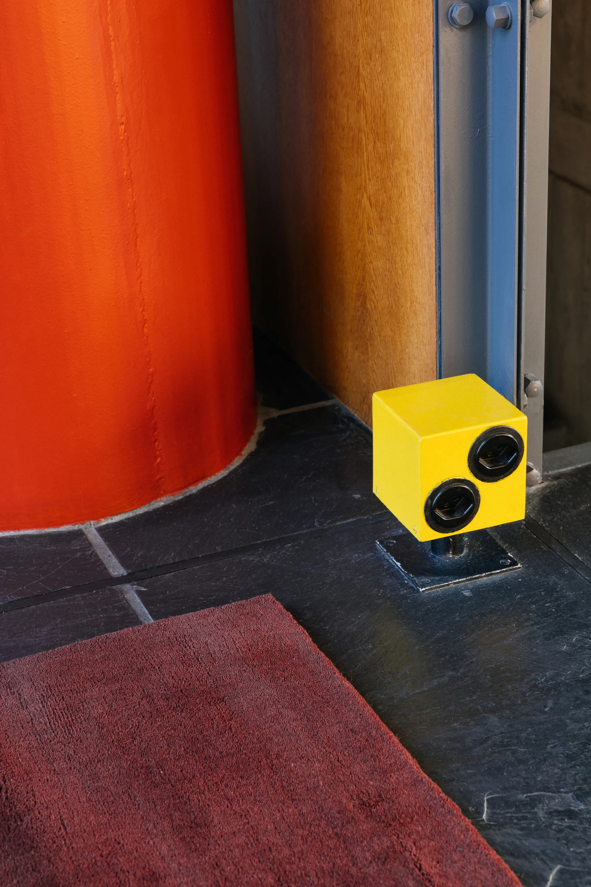 Tapis en laine Solid Wool, Rouge rubis, 200x300 cm Layered