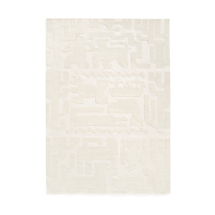 Tapis en laine Stig Lindberg Gunnel - Bone white, 300x400 cm  - Layered