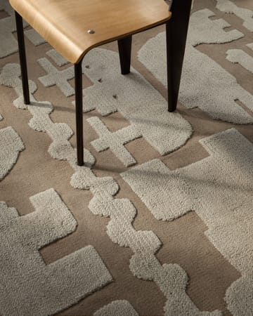 Tapis en laine Stig Lindberg Gunnel - Walnut brown, 180x270 cm - Layered