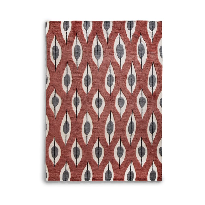 Tapis en laine Stig Lindberg Trellis - Claret red, 300x400 cm - Layered