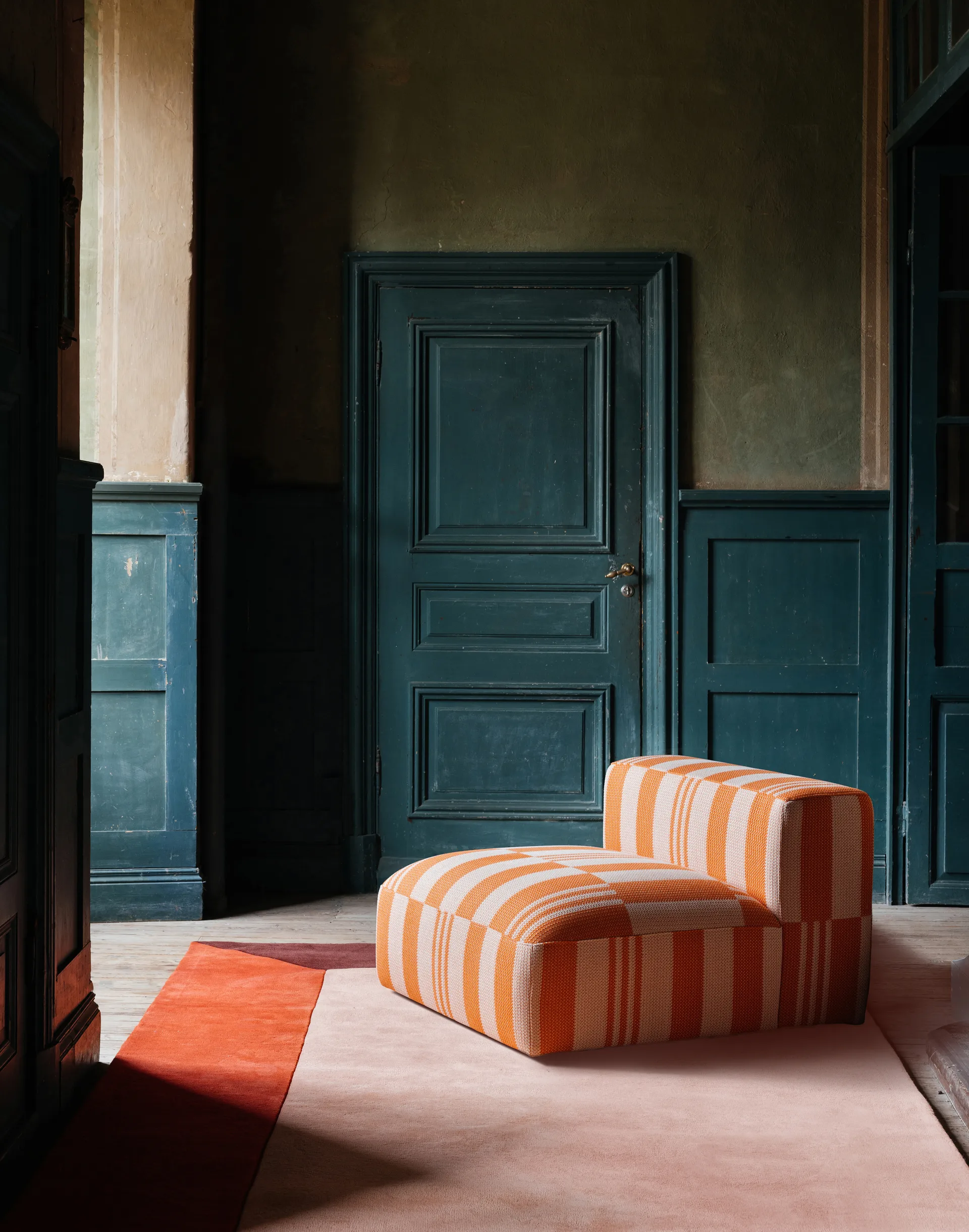 Tapis en laine Teklan Box, Corals, 180x270 cm Layered