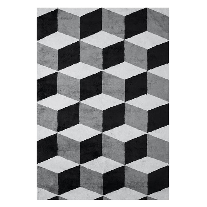 Tapis Illusion en viscose, 160x250 cm - gris éléphant - Layered