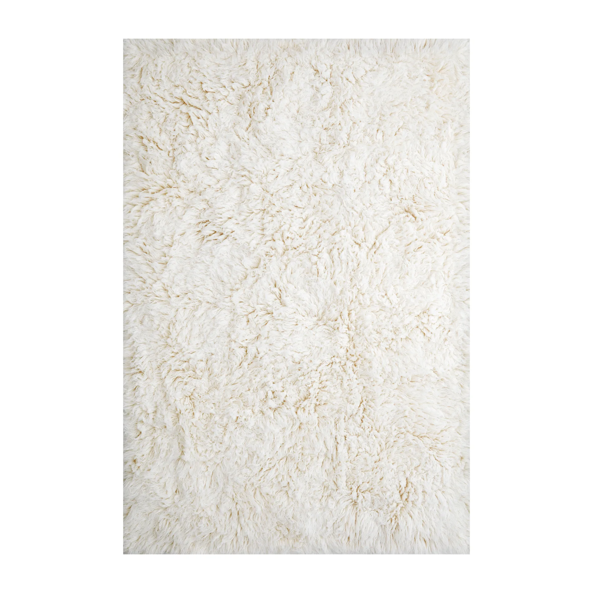 Tapis Shaggy 300x400 cm, Bone White Layered