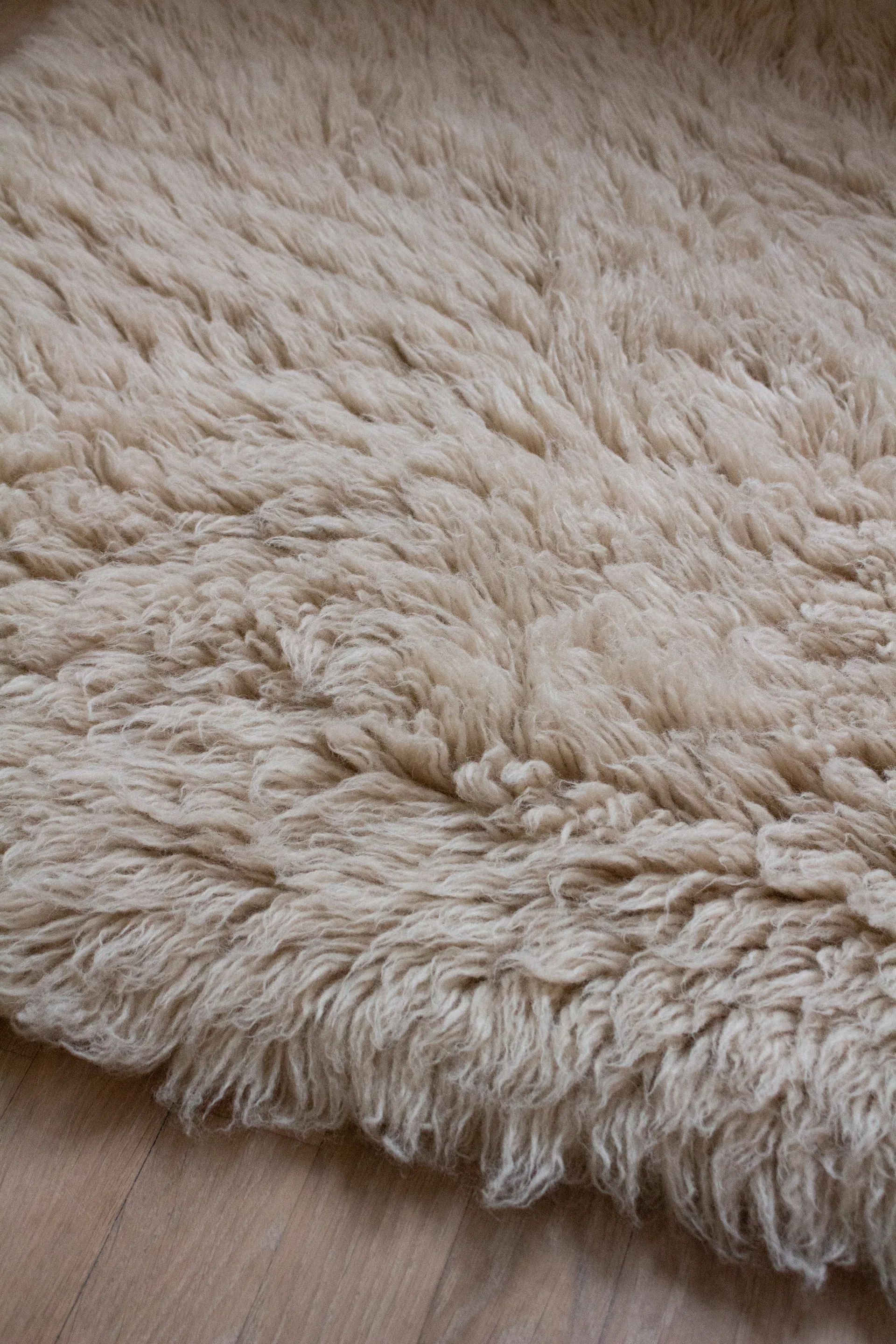 Tapis Shaggy 300x400 cm, Oatmeal Layered