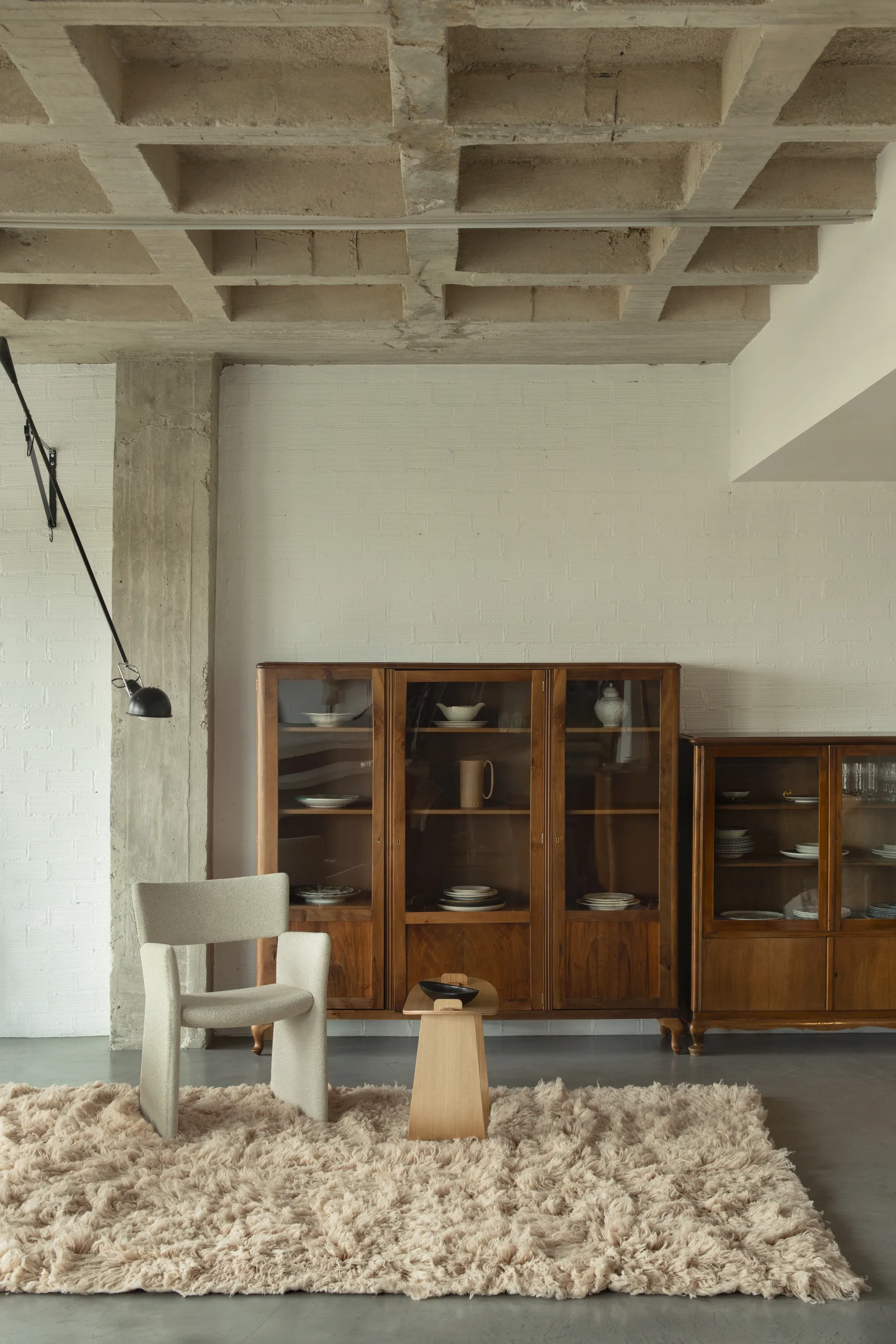 Tapis Shaggy 300x400 cm, Oatmeal Layered