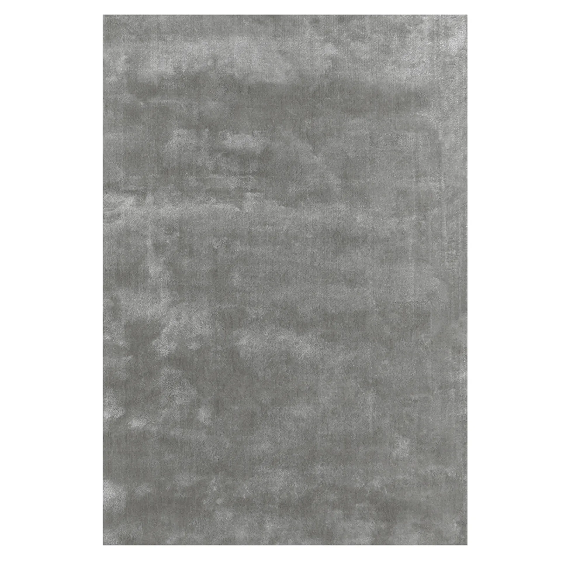 Tapis Solid en viscose, 250x350 cm, elephant gray (gris) Layered