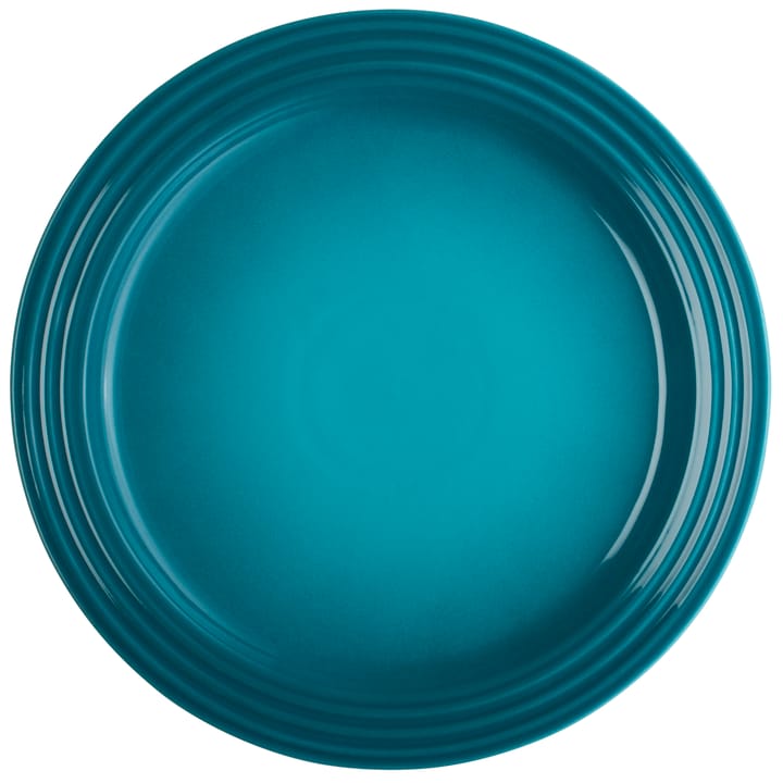 Assiette Signature Le Creuset 27 cm - Bleu Caraïbes - Le Creuset