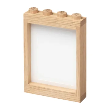 Cadre LEGO en bois - Chêne savonné - Lego