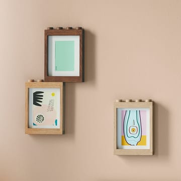 Cadre LEGO en bois - Chêne savonné - Lego