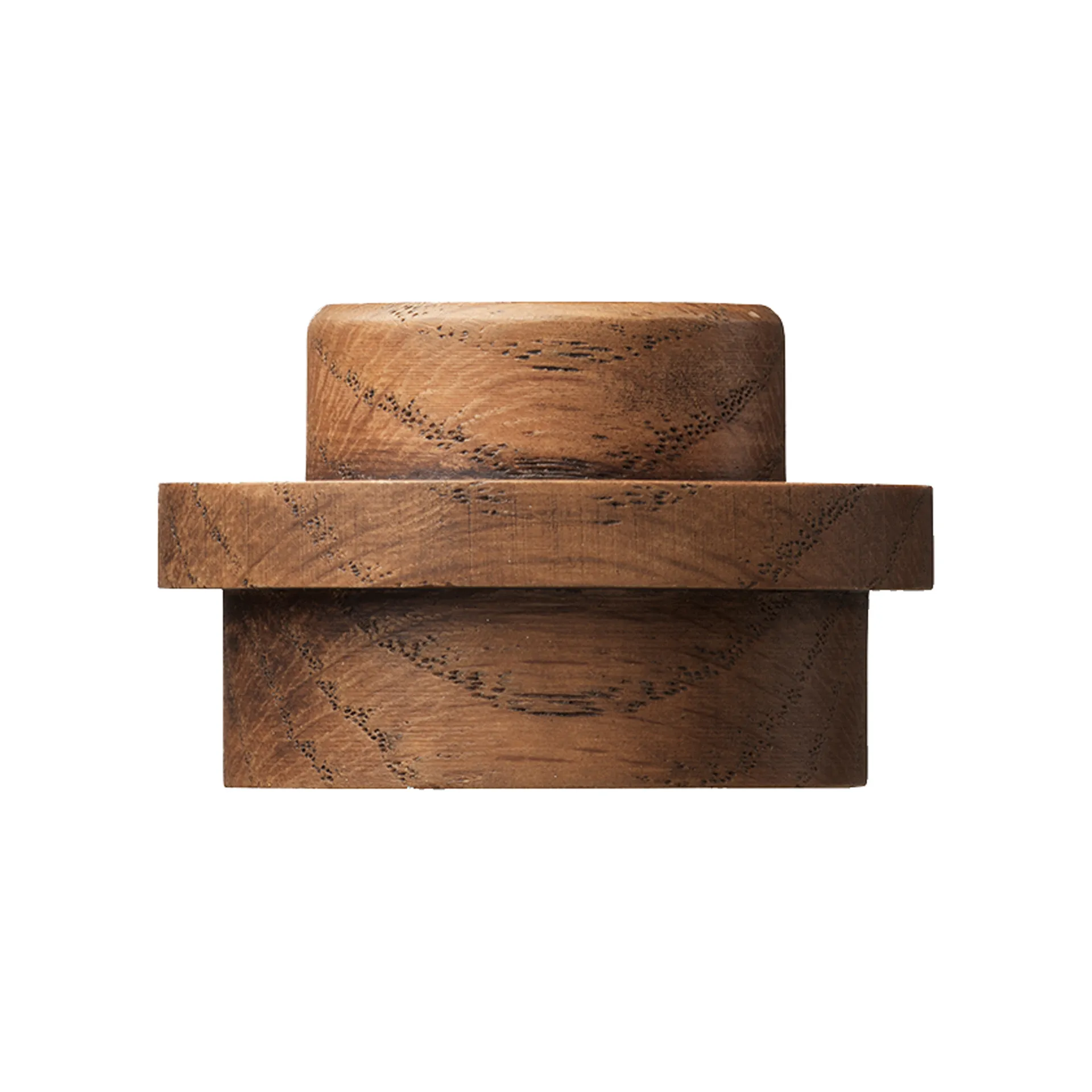 Ensemble de cintres muraux LEGO en bois, Chêne teinté foncé Lego