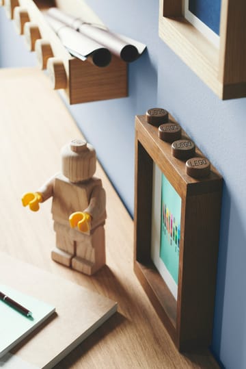 Mini figurine en bois LEGO - Chêne savonné - Lego