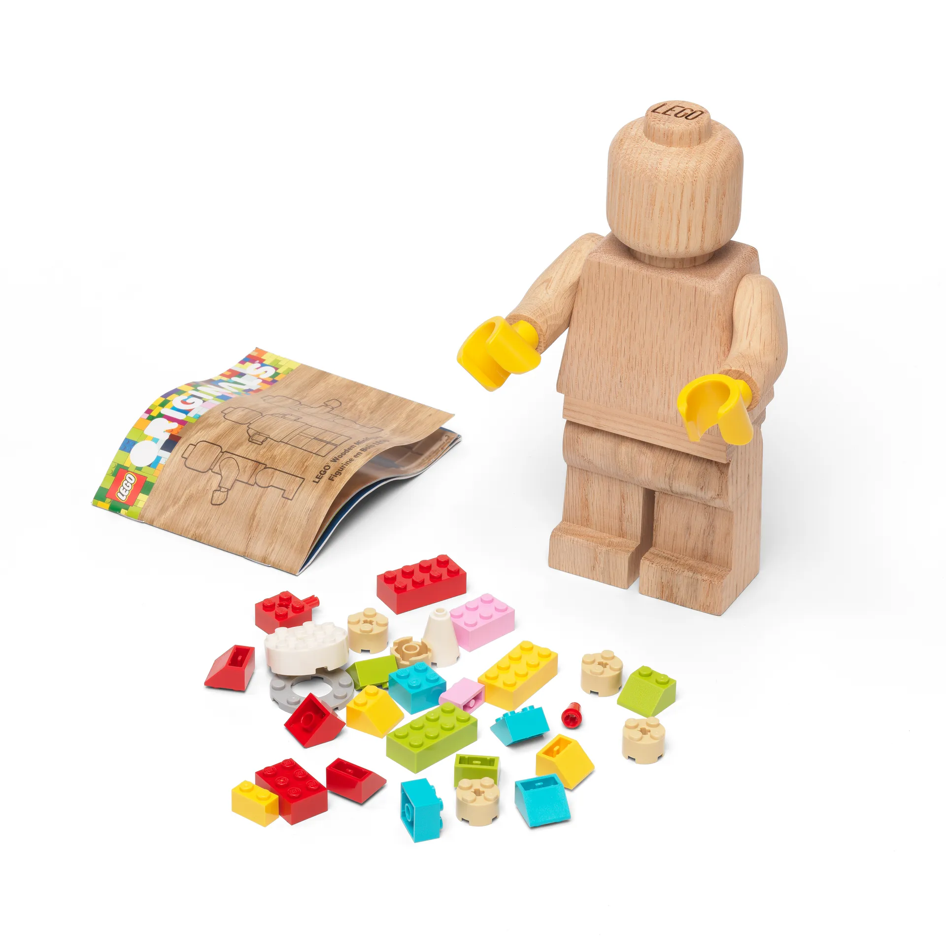 Mini figurine en bois LEGO, Chêne savonné Lego