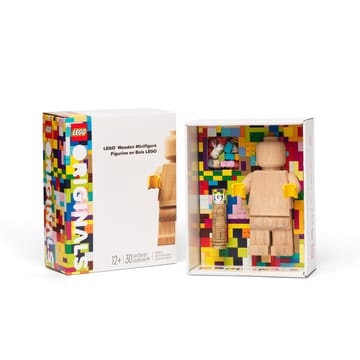 Mini figurine en bois LEGO - Chêne savonné - Lego