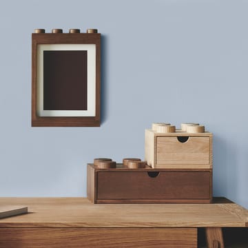 Tiroir de bureau LEGO 4 en bois - Chêne savonné - Lego