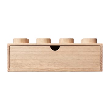 Tiroir de bureau LEGO 8 en bois - Chêne savonné - Lego