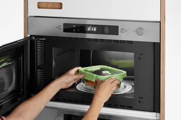 Boîte à lunch carrée en verre Lékué 0,32 L - Vert - Lékué