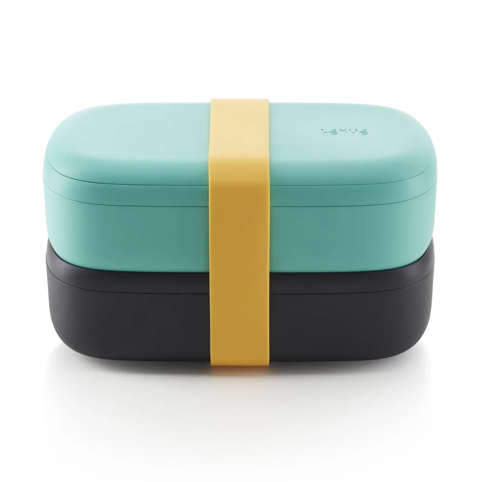 Boîte à lunch Lékué To Go 2 pièces, Vert Lékué