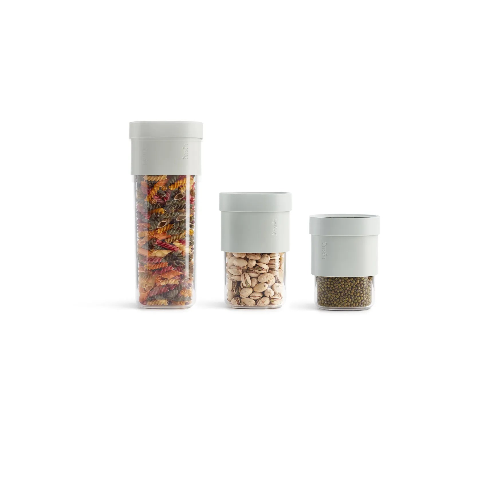 Boîte de rangement Lékué Flip 5 pièces, Vert Lékué