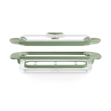 Cuiseur vapeur Lékué - Transparent, verre, lot de 2 - Lékué
