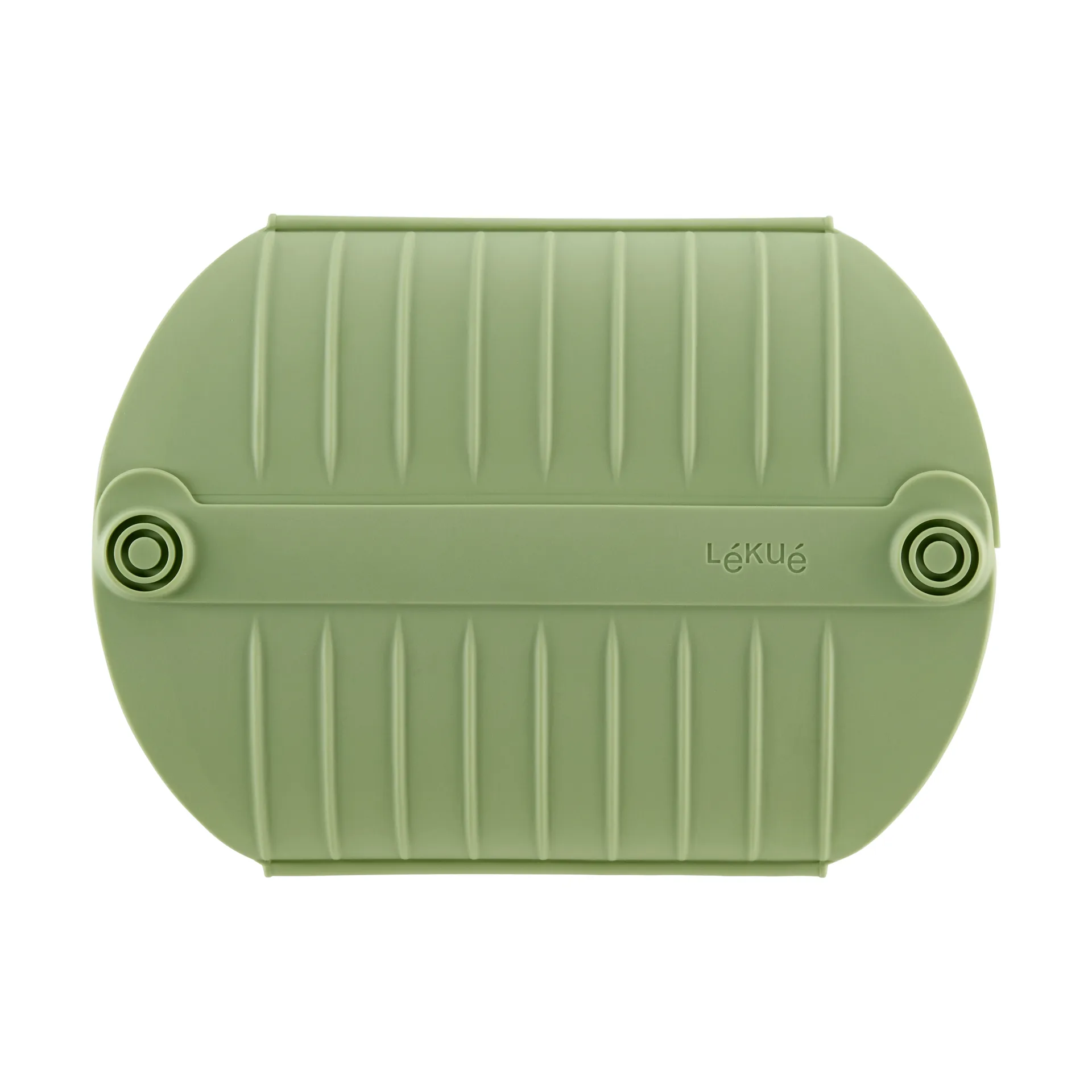 Cuiseur vapeur Lékué, Vert, avec plateau, lot de 4 Lékué